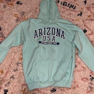 Teal sweat shirt women’s small